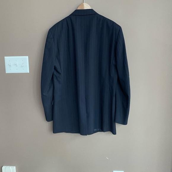 Brooks Brothers‎ Madison Brooks Cool 2 Button Blazer in Navy Size 42L/W36 - Picture 4 of 8